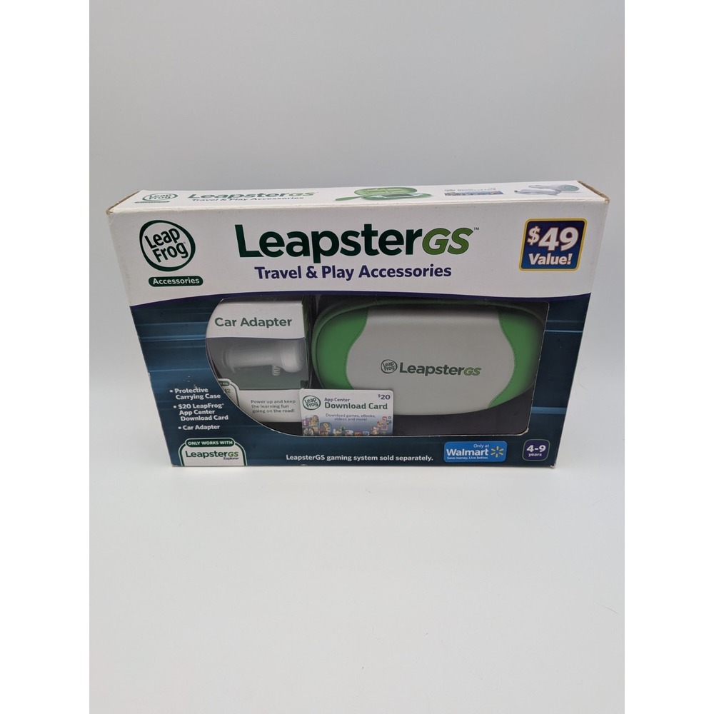 Leapster GS Travel & Play Accessories (Open Box / Like New)